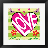 Framed Love Garden