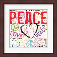 Framed Love and Peace 2