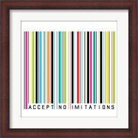 Framed Accept No Imitations