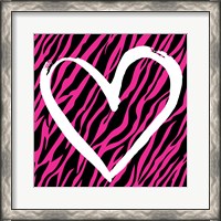 Framed Zebra Love 2