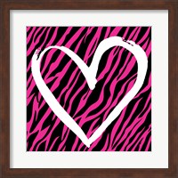 Framed Zebra Love 2