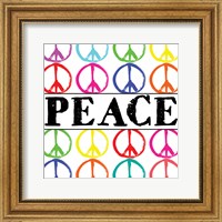 Framed Peace Sharpie 2