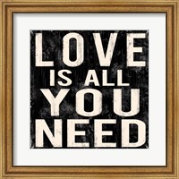 Framed Love Is All You Need