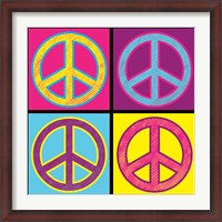 Framed Peace - Colorful