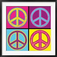 Framed Peace - Colorful