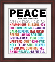 Framed Peace Definition