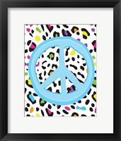 Leopard Peace 2 Framed Print