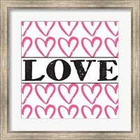 Framed Love - Pink Sharpie