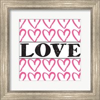 Framed Love - Pink Sharpie