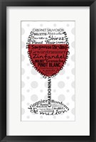 Red Wine 1 Framed Print