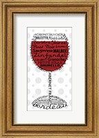 Framed Red Wine 2