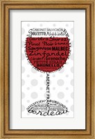 Framed Red Wine 2
