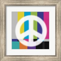 Framed White Peace