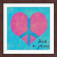 Framed Love and Peace 2