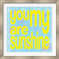 Framed You are My Sunshine