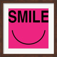 Framed Smile - Pink