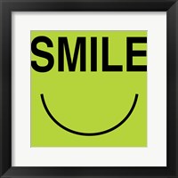 Framed Smile - Green