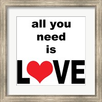 Framed All You Need Is Love 1