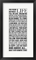 This is Your Life Framed Print