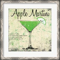 Framed Apple Martini