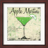 Framed Apple Martini