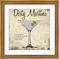 Framed 'Dirty Martini' border=