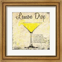 Framed Lemon Drop