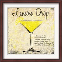 Framed Lemon Drop