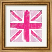 Framed Union Jack Pink