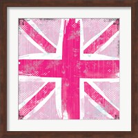 Framed Union Jack Pink
