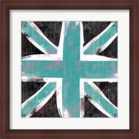 Framed Union Jack Blue and Black