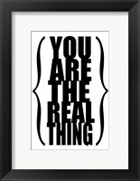 Framed You are the Real Thing 1