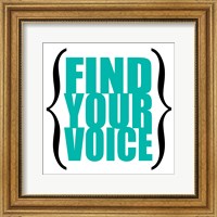 Framed Find Your Voice 8