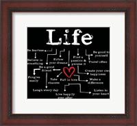 Framed Life Chart 2