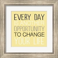 Framed Change Your Life 1