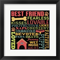 Best Friend Framed Print