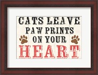 Framed Cats Leave Paw Prints 2