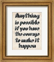 Framed Anything is Possible