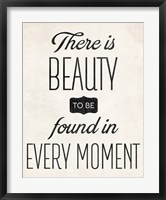 There is Beauty 1 Framed Print