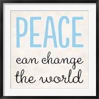Framed Peace Can Change the World
