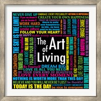 Framed Art of Living