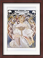 Framed F Champenois, Paris 1898