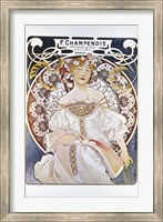 Framed F Champenois, Paris 1898