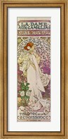 Framed La Dame aux Camelias, Sarah Bernhardt, Paris 1894