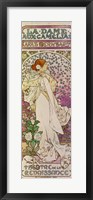 Framed La Dame aux Camelias, Sarah Bernhardt, Paris 1894