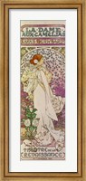 Framed La Dame aux Camelias, Sarah Bernhardt, Paris 1894