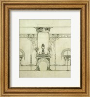 Framed Design for the Boutique of Jeweller Fouquet, 6, Rue Royale