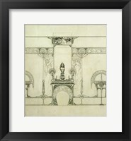 Framed Design for the Boutique of Jeweller Fouquet, 6, Rue Royale