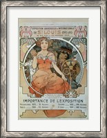 Framed Universal and International Exhibition in St Louis, 1904