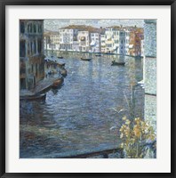 Framed Canal Grande in Venice